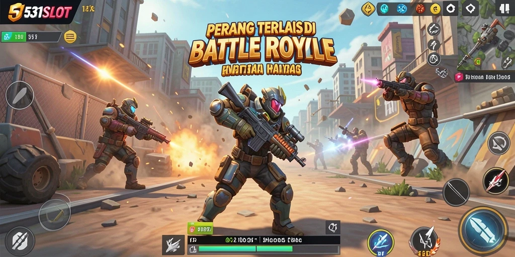 Tampilan gameplay seru di arena pertempuran 531SLOT.