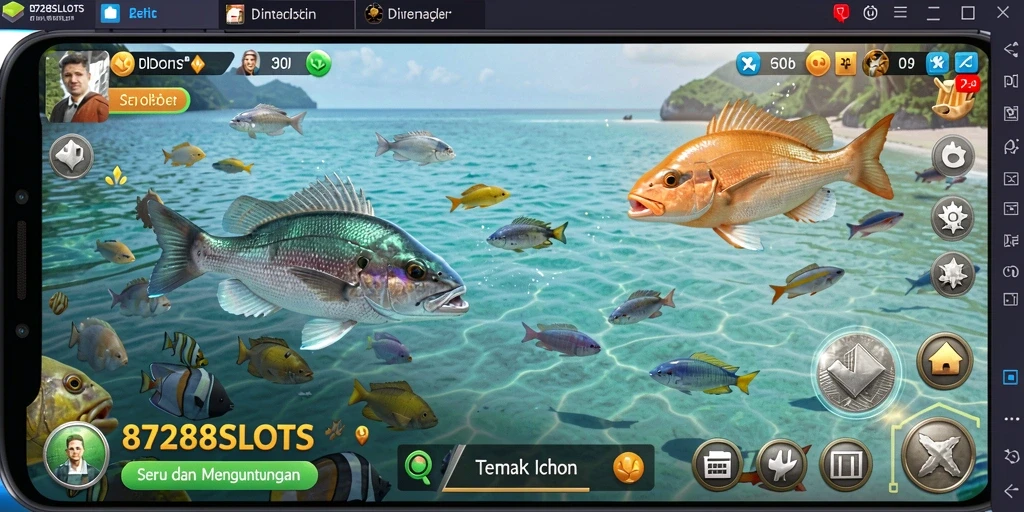 Gameplay seru Tembak Ikan di 8728SLOTS terlihat jelas.