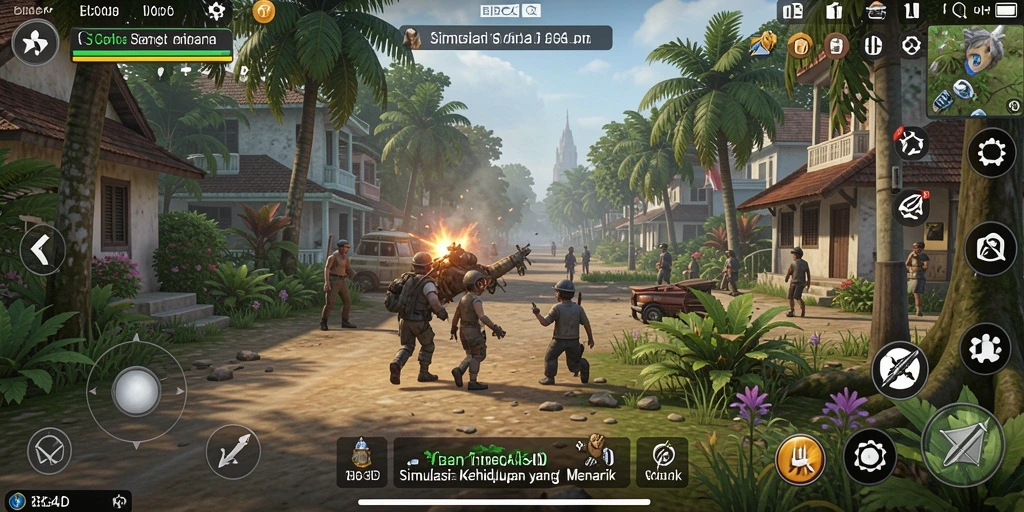 Tangkapan layar BBCA4D menampilkan gameplay simulasi yang menarik.