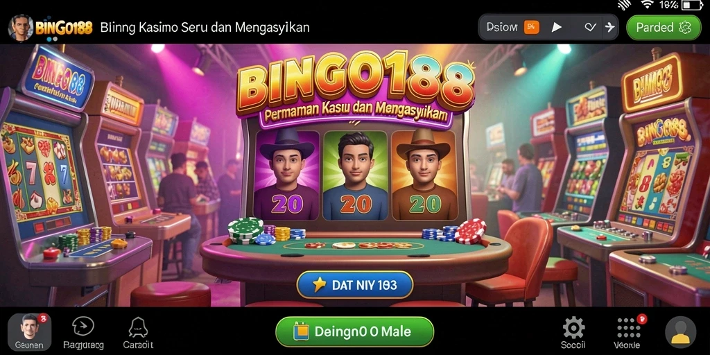 Tampilan gameplay BINGO188 yang menarik dan interaktif.