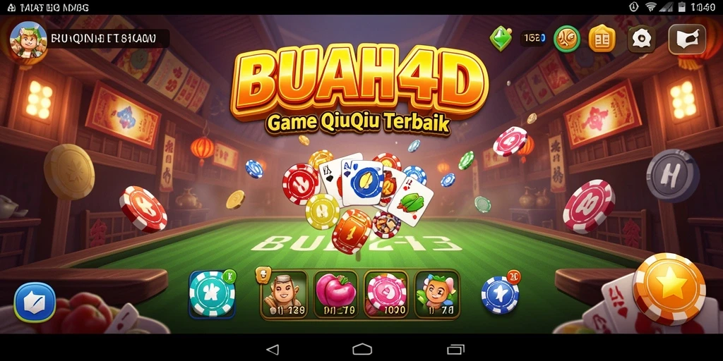 Gameplay QiuQiu yang seru dan menegangkan di BUAH4D.