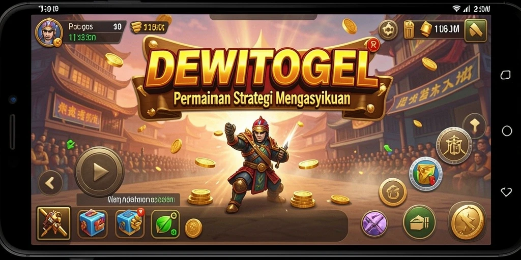 Tampilan gameplay DEWITOGEL dengan strategi mendalam.