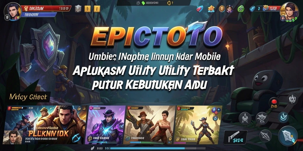Tampilan antarmuka EPICTOTO yang ramah pengguna dan sederhana.