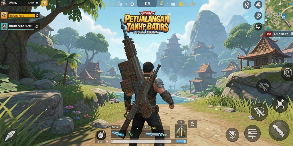 Tampilan gameplay FW66 yang menakjubkan di dunia terbuka.