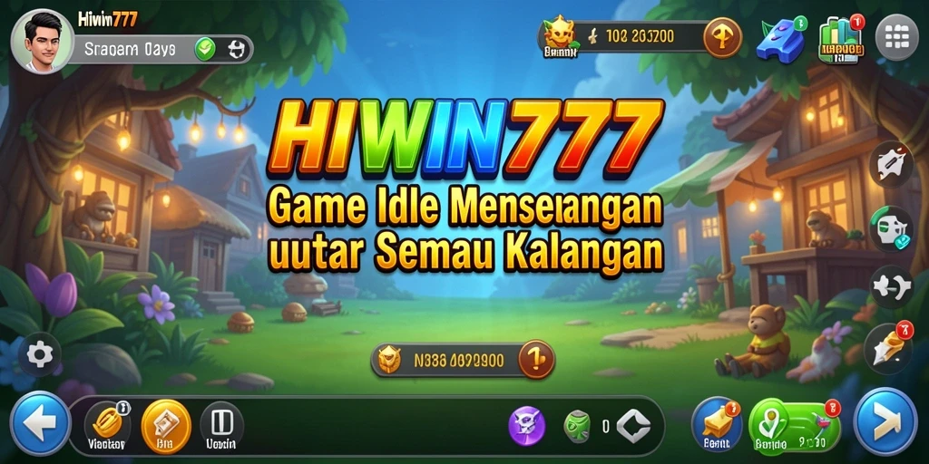 Tampilan gameplay <strong>HIWIN777</strong> yang menarik dan interaktif dalam kategori Idle.