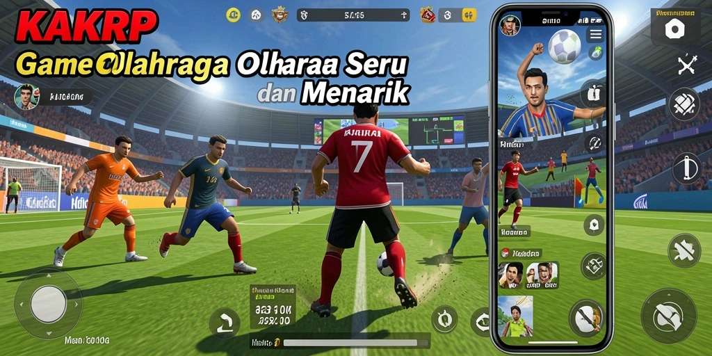 Tampilan gameplay KAKRP yang seru dan mendebarkan.