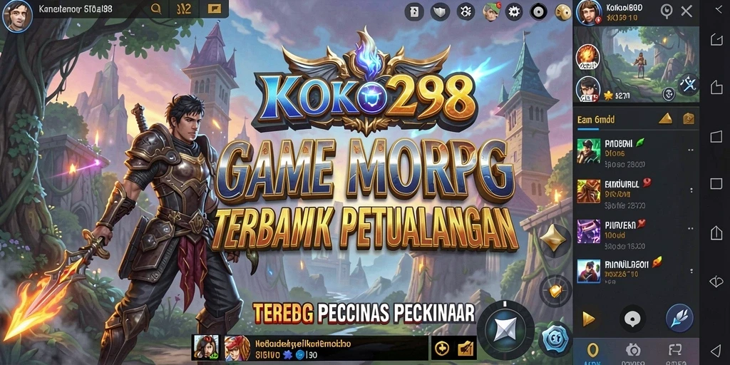 Tampilan gameplay KOKO288 yang penuh aksi dan petualangan.