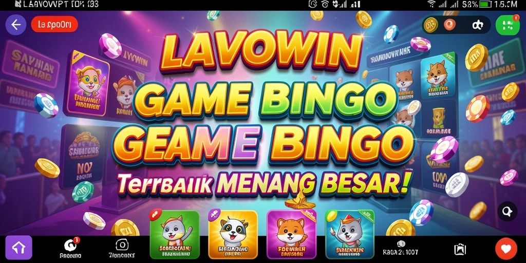 Tampilan gameplay LAVOWIN yang seru dan menarik.