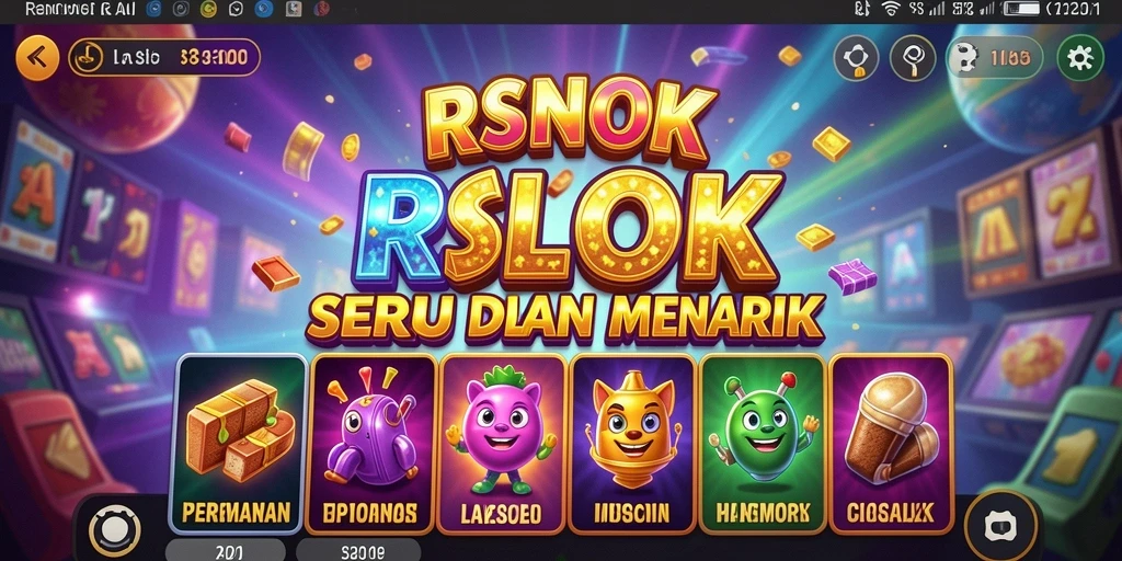 Gameplay Slot RSNOK yang seru dan menegangkan.