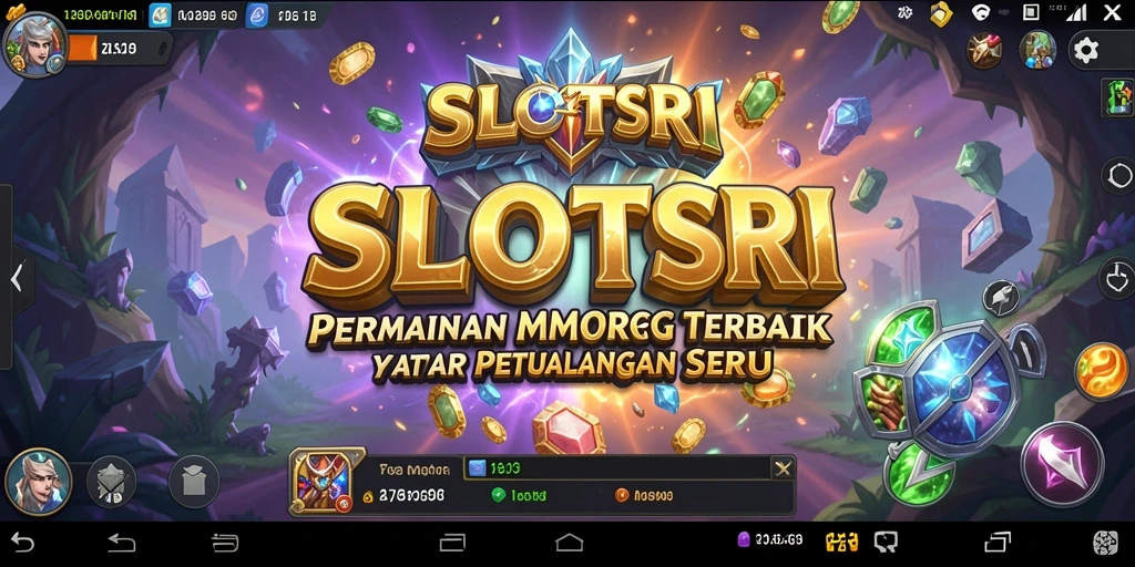 Screenshot gameplay SLOTSRI yang menampilkan aksi seru dalam petualangan MMORPG.